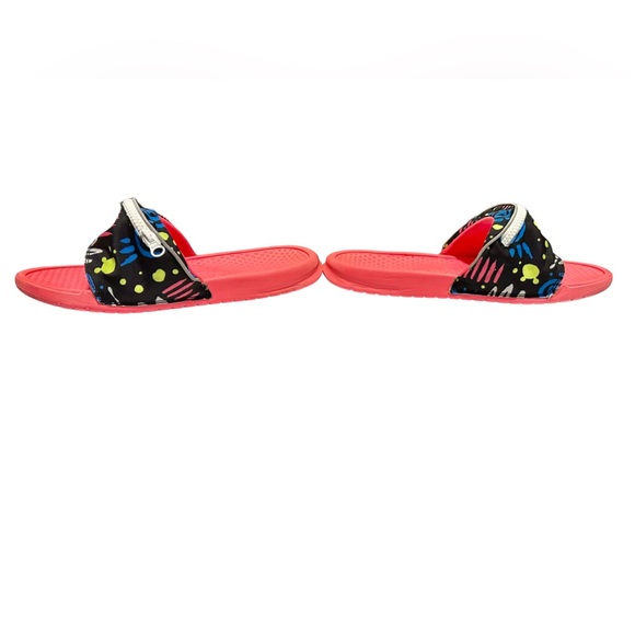 Nike, fanny, pack, slides, pink, blue, size 10 - Picture 3 of 5